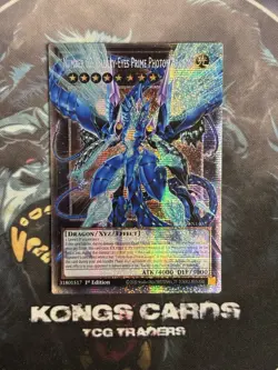 BLGG-EN140 Number 62: Galaxy-Eyes Prime Ph Extended Art Starlight Rare YuGiOh - Image 1