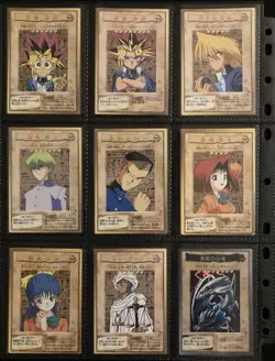 BANDAI YU-GI-OH Complete Set 1 - 118+TA2 1998 Carddass TOEI JAPAN Very Good - Image 1