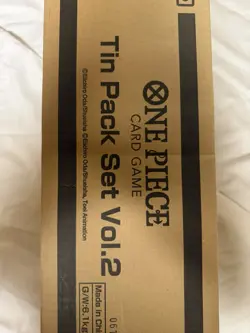 One Piece Tin Pack Set Vol 2 OP-13 *SEALED CASE* - Image 2