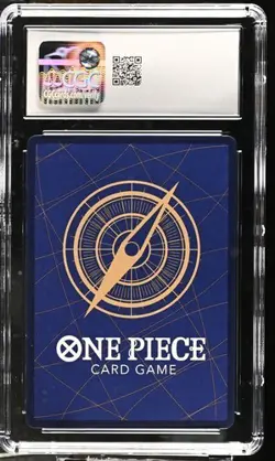 CGC 8 MINT Japanese One Piece 2025 Monkey D. Luffy OP11-118 Fist of Divine - Image 2