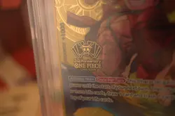 One Piece Monkey D Luffy SR ST13-015 3RD ANNIVERSARY JAPANESE BGS 9.5 - Image 2