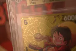 One Piece Monkey D Luffy SR ST13-015 3RD ANNIVERSARY JAPANESE BGS 9.5 - Image 5