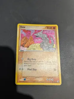 Pokemon TCG - Onix 65/115 - EX Unseen Forces Reverse Holo Stamped - Image 1