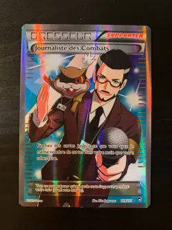 Carte Pokemon : Journaliste des Combats 109/111 XY Poings Furieux Francaise - Image 1