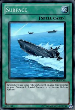 Surface - Super Rare GENF-EN049 - NM - YuGiOh - Image 1
