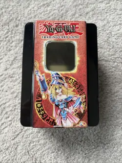 Yu-Gi-Oh! Vintage Empty Dark Magician Girl Metal Tin 2005 Original - Image 1