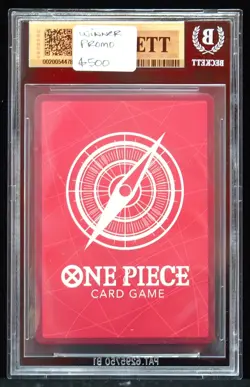 2024 Monkey D Luffy #ST13-003 Tournament Winner Prize BGS 10 One Piece Card - Image 3