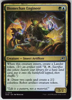 MTG Biomechan Engineer 213 Edge of Eternities U Normal NM - Image 1