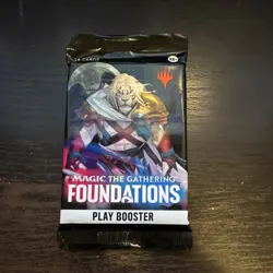 Wizards MTG Foundations Play Booster Pack Sealed 1, 14 Cards - Image 1