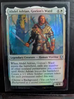 Abdel Adrian, Gorion's Ward Foil 2 CLB MTG SealedinSleeve - Image 1
