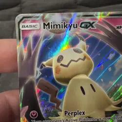 Pokemon TCG SM - Lost Thunder #149/214 Mimikyu GX Light Play ! - Image 2