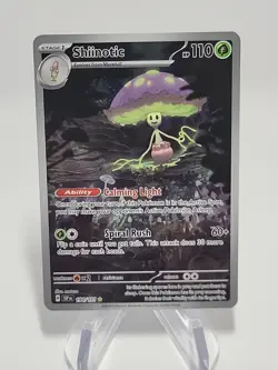 Shiinotic 194/191 Illustration Rare Surging Sparks Pokemon - Image 1