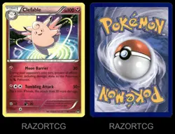 CLEFABLE 82/122 R BREAKPOINT POKEMON LP - Image 4