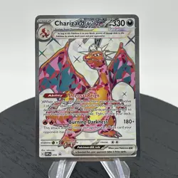 Charizard EX SVP 056 Black Star Promo Full Art Holo Pokemon TCG NM/M - Image 1