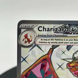 Charizard EX SVP 056 Black Star Promo Full Art Holo Pokemon TCG NM/M - Image 5