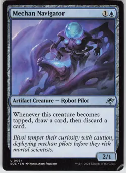 MTG Mechan Navigator 64 Edge of Eternities U Normal NM - Image 1