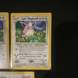 Pokemon TCG Neo Destiny 3-Card Lot Light Wigglytuff 54/105 x2 Togepi 51/105 - Image 3