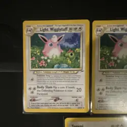 Pokemon TCG Neo Destiny 3-Card Lot Light Wigglytuff 54/105 x2 Togepi 51/105 - Image 4