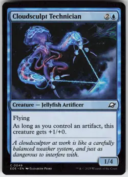 MTG Cloudsculpt Technician 49 Edge of Eternities C Normal NM - Image 1