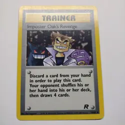 2000 Pokemon Team Rocket Imposter Oak's Revenge #76/82 - Image 1