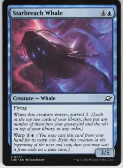 MTG Starbreach Whale 77 Edge of Eternities C Normal NM - Image 1