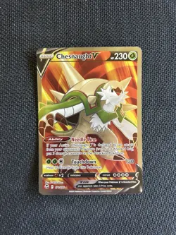 Pokemon TCG Chesnaught V 171/195! NM Condition! See Description! - Image 1