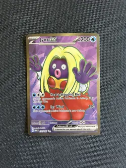 Pokemon TCG Jynx ex 191/165 English 151! NM Condition! See Description! - Image 1