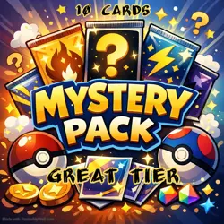 Pokemon Mystery Pack - Great Tier - The Best Hit Rate/Guaranteed Hits - Image 1