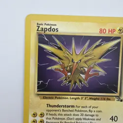 ZAPDOS 30/62 RARE FOSSIL POKEMON UNLIMITED LP - Image 4
