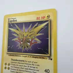 ZAPDOS 30/62 RARE FOSSIL POKEMON UNLIMITED LP - Image 5