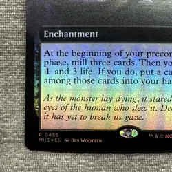 Ripples of Undeath - Modern Horizons 3 (MH3) #455 NM Foil Extended Art MTG - Image 4