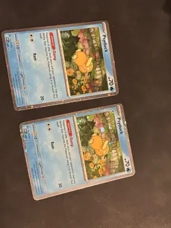 Psyduck 007 Cosmos Holo Mega Evolutions Promo Pokemon Card TCG NM (Lot Of 2) - Image 3