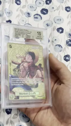 Monkey D. Luffy ST13-015 2nd Anniversary 2025 English Pristine BGS 10 PSA 10 ✅ - Image 2