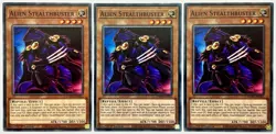 3 x DAMA-EN021 Alien Stealthbuster - Common 1st Edition Near Mint YuGiOh Cards - Image 1