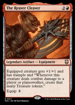 1 x The Reaver Cleaver - Commander: Modern Horizons 3 - NM-Mint - MTG - Image 1