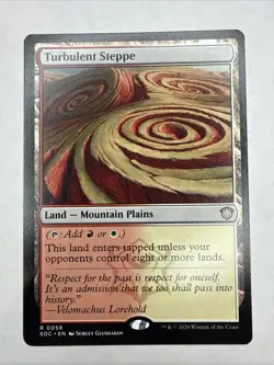 Turbulent Steppe Commander: Secrets of Strixhaven Regular NM Pack Fresh - Image 1