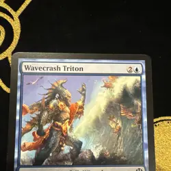 Magic the Gathering MTG Wavecrash Triton (74) Theros LP - Image 3