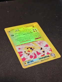 Pokemon TCG Ampharos #2 Expedition Reverse Holo Near Mint - Image 3