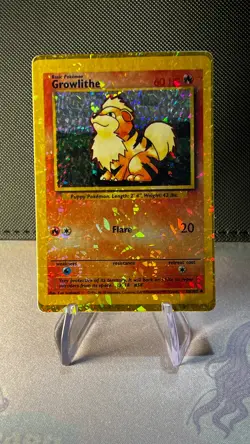 Pokemon Growlithe Prism Vending Sticker - Image 1
