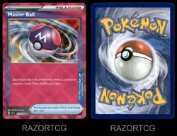 MASTER BALL 153/162 ACE SPEC RARE TEMPORAL FORCES POKEMON NM/M - Image 4