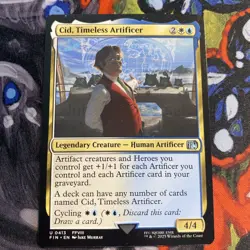 Cid, Timeless Artificer - #0413 Regular - Final Fantasy - Mtg - Image 1