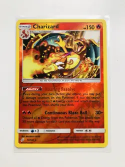 Charizard 14/181 SM Team Up Reverse Holo NM Pokemon Card English - Image 1
