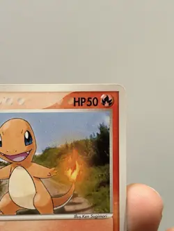 Pokemon TCG Charmander Japanese Meiji Chocolate Promo 052/ADV-P | MP/LP - Image 2