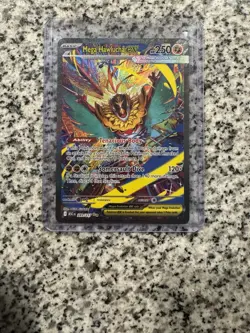 Pokemon Mega Hawlucha ex 283/217 SIR Ascended Heroes Full Art Holo Near Mint - Image 2