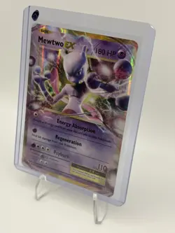 Mewtwo EX Ultra Rare Holo XY - Evolutions 52/108 LP Pokemon TCG - Image 3