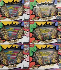 Pokemon Ascended Heroes Premium Poster Collection Case Factory Sealed - 6 Boxes - Image 1