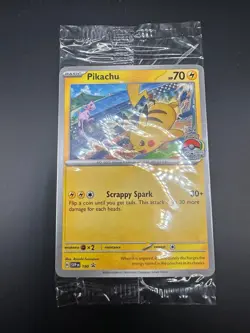 Pikachu SVP190 - World Championships Promo - Pokemon TCG - Sealed - Image 1