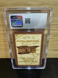 2000 ONE PIECE CARDDASS CHB Japanese #S36 KRIEG 4TH STAGE CGC GRADED 8 NM/MINT - Image 2