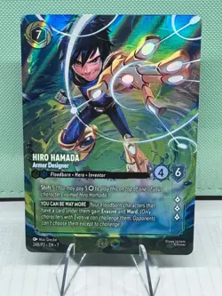 Lorcana Hiro Hamada Store Championship Foil Enchanted Promo 24B/P2 EN 7 - Image 1
