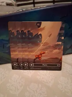 PLAINS (262) (FULL ART) X4 Edge Of Eternities EOE Magic MTG MINT CARD - Image 1